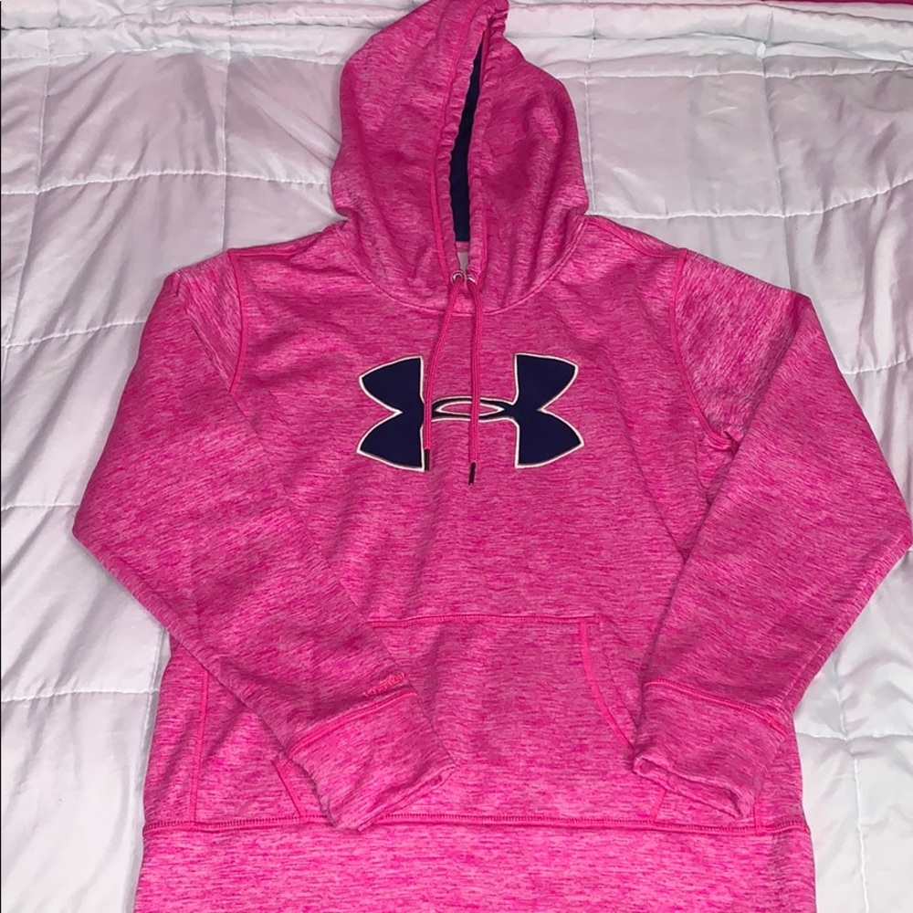 Pink Under Armour Hoodie